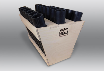 Spread-Out Mega mortar rack photo