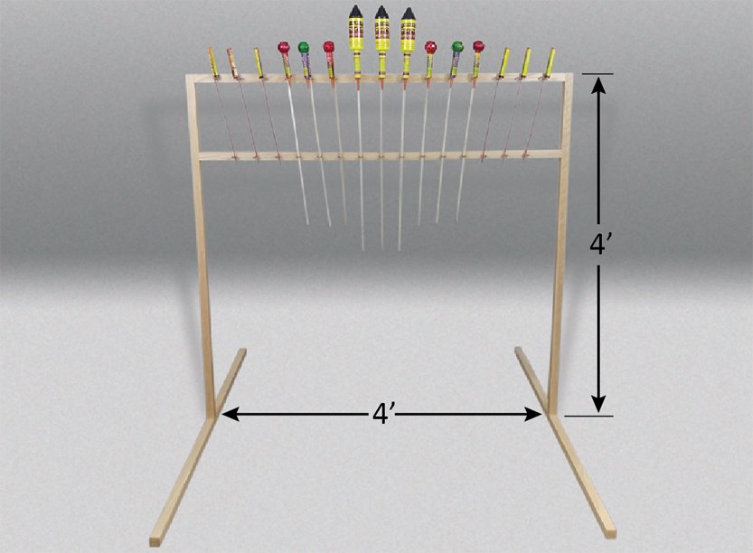 Spread-Out Mega 24 mortar rack