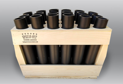 Spread-Out triple mortar rack photo